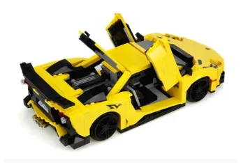 Racer Yellow Lighting Xingbao XB03008,  834 onderdelen