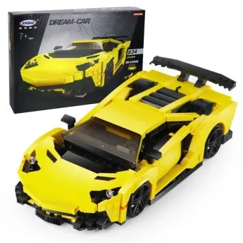 Racer Yellow Lighting Xingbao XB03008,  834 onderdelen